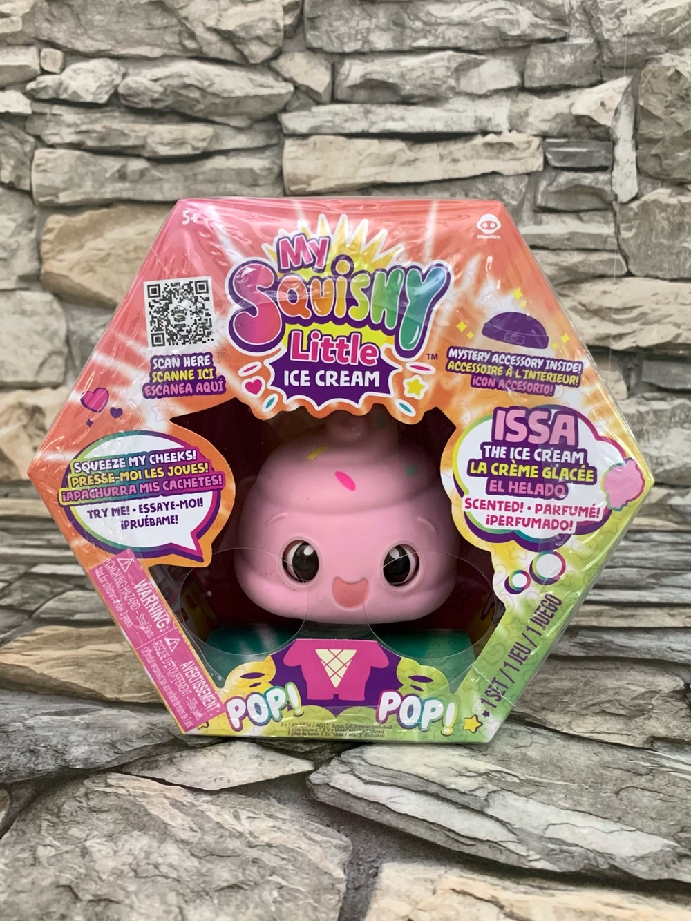 My Squishy Little Ice Cream ISSA Scented Interactive Collectible Doll Accessory